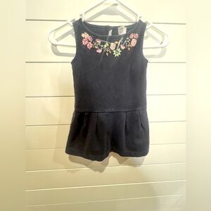 J. Crew Girls Beaded Floral Design Dress